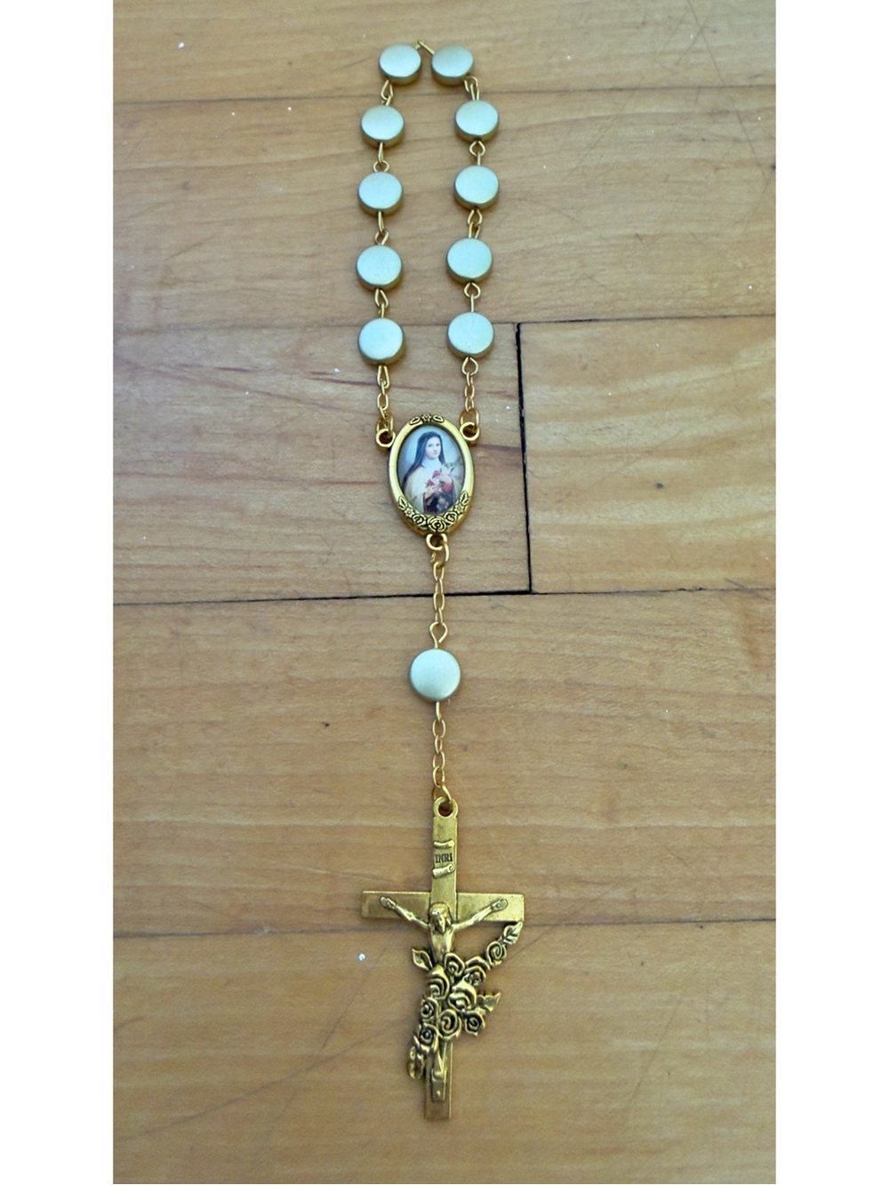 Vintage Crucifix Ankle Bracelet